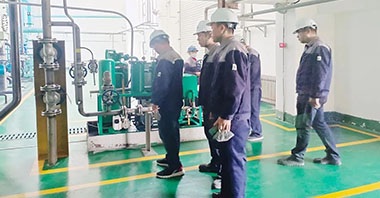 東營華源新能源有限公司開展入冬防凍安全聯(lián)查